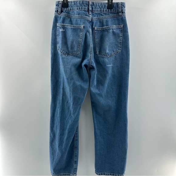 Forever 21 Medium Wash Mom Jeans – Size 28, Zipper Fly - Picture 6 of 10